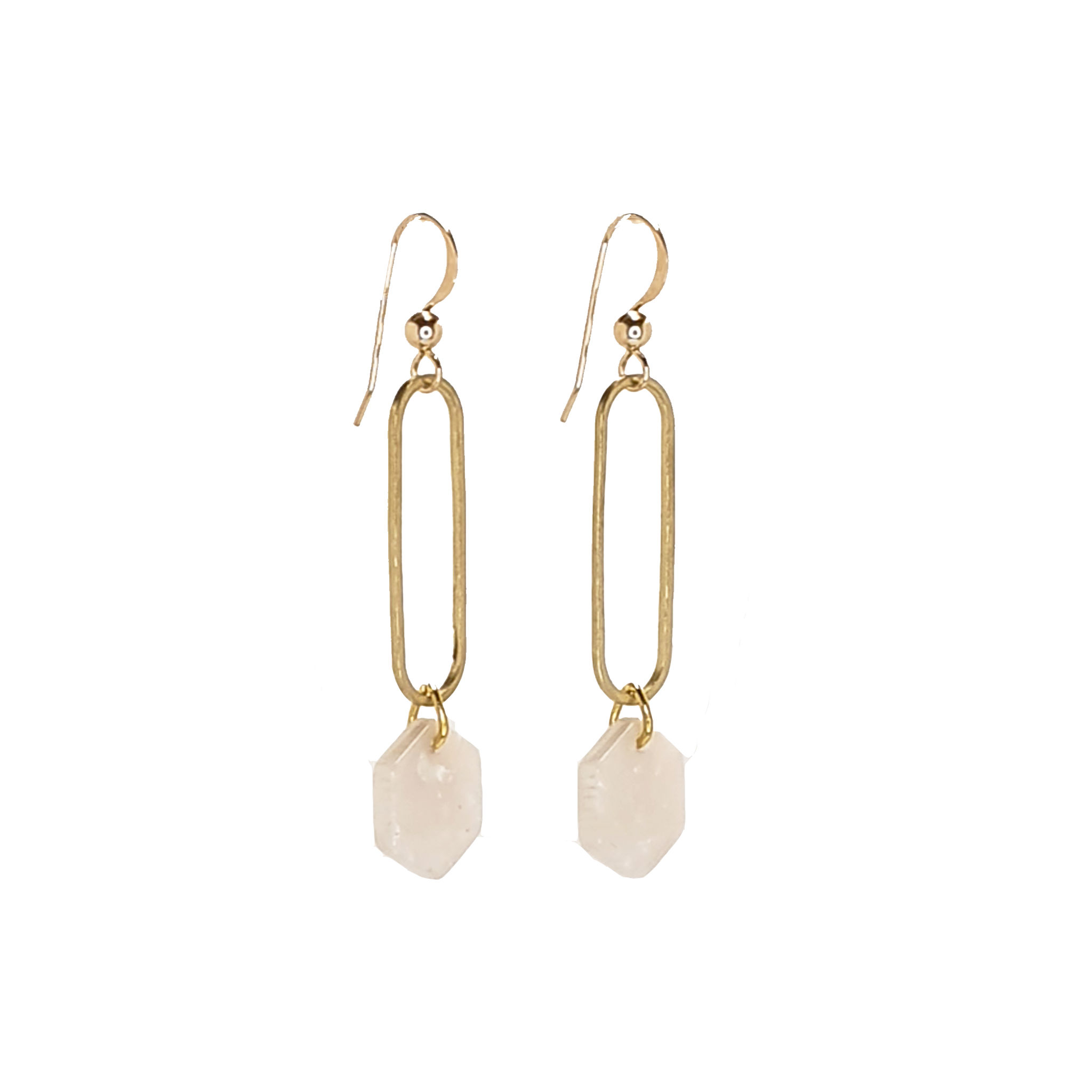 Deco Earrings - White