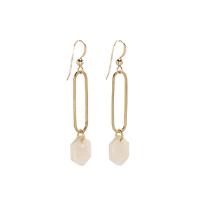 Deco Earrings - White